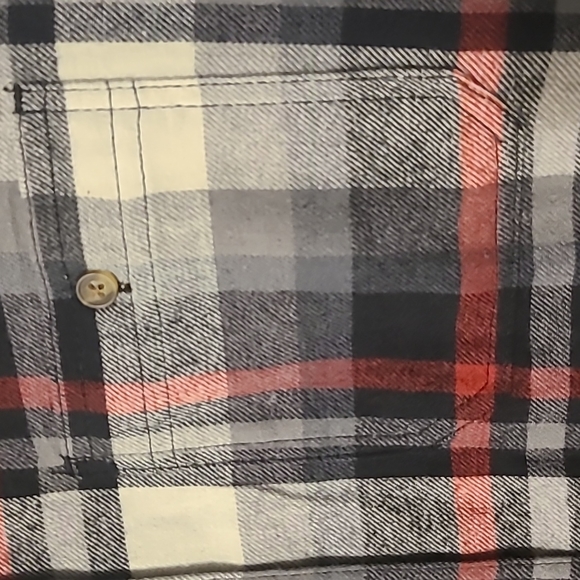 LEE BRAND MEN'S FLANNEL SHIRT SIZE MEDIUM - Picture 3 of 9